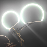 Switchback 131/146mm anneaux de Halo lumineux DRL LED Angel Eyes Kit pour BMW 3 5 7 série E46/E39/E38/E36 voitures phare rénovation