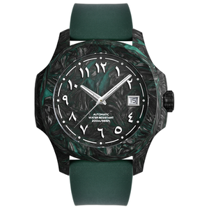 Reloj Automático de Lujo para Hombre de Fibra de Carbono, Reloj Automático de Lujo Personalizado <span class=keywords><strong>Chino</strong></span>, Reloj Deportivo Mecánico a Prueba de Agua - Product Image 3