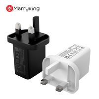 UKCA BS Alimentation d'assurance qualité vérifiée Adaptateur secteur USB 5 volts 1 ampère Adaptateur secteur CA CC pour lumières LED