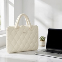 Étui pour ordinateur portable personnalisé, housse pour ordinateur portable rembourrée avec poignée, compatible avec MacBook Air Pro, sac pour ordinateur portable pour femme et homme