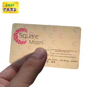 Carte de visite professionnelle en <span class=keywords><strong>PVC</strong></span>, transparent, avec impression personnalisée - Product Image 4