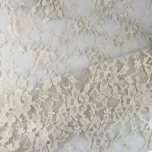 Tissu en dentelle de pivoine en nylon LS172, respirant, non élastique, jacquard, tulle pour textile de maison, rideaux et moustiquaires - Product Image 5