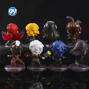 8 piezas Douluo Dalu figura Anime Dean Flender-s Tang San Xiao Wu Dai <span class=keywords><strong>Mubai</strong></span> Zhu Qing Rongrong muñeca estatua - Product Image 5