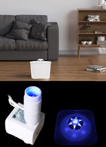 WHY460 fontana automatica per gatti per animali domestici con illuminazione a LED capacità 2L ciotola per abbeveratoio per cani e gatti solari - Product Image 4