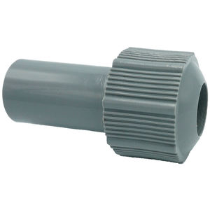 Raccords de tuyauterie industriels en PVC à union simple, en plastique, pour projets de plomberie DIY - Product Image 1