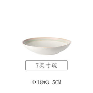 Service de table en céramique de style japonais, bol plats et assiettes d'hôtel, vente directe d'usine - Product Image 2