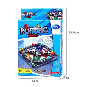 Juego de mesa educativo para la primera infancia, ajedrez y Ludo, juguete interactivo plegable para padres e hijos, para edades de 2 a 6 años - Product Image 5