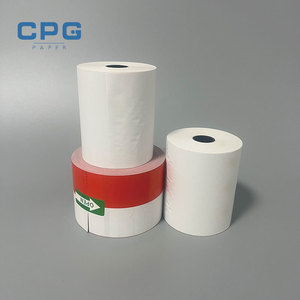 กระดาษม้วนความร้อนคุณภาพพรีเมียม ขนาด 3 1/8 นิ้ว 55 แกรม สำหรับเครื่องเอทีเอ็ม เครื่องบันทึกเงินสด และเครื่องพิมพ์ใบเสร็จ - Product Image 1