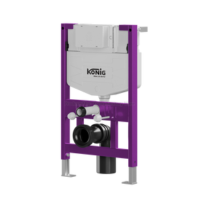 Tanque <span class=keywords><strong>de</strong></span> Agua Oculto <span class=keywords><strong>de</strong></span> Doble Descarga sin Herramientas para Renovación Comercial, Inodoros Suspendidos en la Pared - Product Image 2