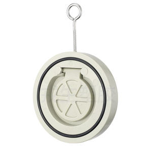 Vanne anti-retour à disque unique en polypropylène à raccordement par bride pour conduite d'eau - Product Image 1