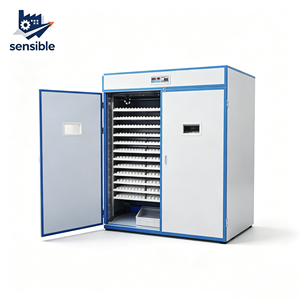 Incubateur d'œufs grande capacité 6336 œufs, contrôle automatique, double porte, plateau amovible, machine à couver pour volailles - Product Image 2