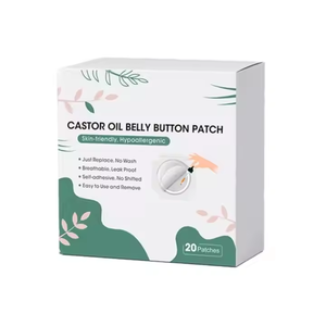 Patchs pour le Nombril à l'Huile de Ricin, 20 Patchs, Hypoallergéniques, Doux pour la Peau, Auto-Adhésifs, Soin Corporel - Product Image 1