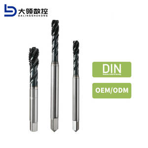 Fraises à tarauder et filières DL HSSE OEM DIN371/376, fraises à tarauder à spirale revêtues, fraises à tarauder et filières pour machines - Product Image 1