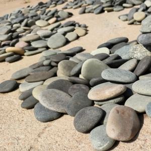 Guijarros artísticos de piedra oblata Natural para decoración de pared interior, pecera, acuarios, paisaje de jardín, pintura artística, tipo adoquín - Product Image 5