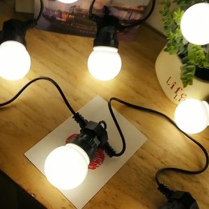 Guirlande lumineuse LED G50, étanche, rétro, basse tension, pour extérieur, camping, décoration de mariage - Product Image 2