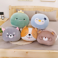 Offre Spéciale : Peluche Ours Animal de Dessin Animé, Coussin Chauffe-Mains, Poupée Rembourrée en Coton Fibreux, Cadeau d'Hiver pour Filles, Porte-clés
