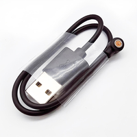 Cargador Magnético Inteligente de 4.0mm con Conector Magnético Redondo de 4mm, Cable de Carga USB con Pin Pogo