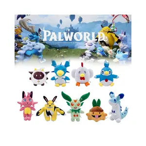 新玩具2024 Palworld Lamball Blazamut毛绒动物玩具绵羊猫企鹅礼品