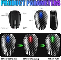 Luz de Bienvenida LED Inalámbrica Universal para Automóvil Shuntour, Lámpara de Proyección de Sombra Fantasma HD, para Decoración de Automóviles