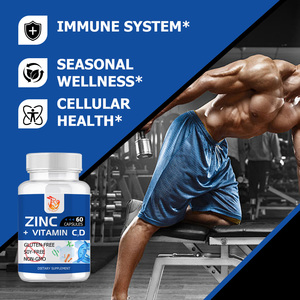 Cápsulas de Zinc, Vitamina C y D al por Mayor de Fábrica con Vitamina C y Saúco, Suplementos Dietéticos para la Función Inmunológica - Product Image 5