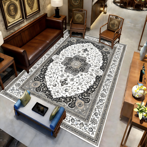 Tapis tissé en relief imprimé en 3D antidérapant pour restaurant - Product Image 5