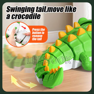2.4Gリモコン操作ワニロボットリアルな噛みつき動作RCプログラミング回転式ワニ（サウンド付き） - Product Image 3