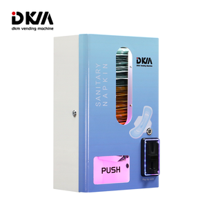 Distributeur vertical de serviettes hygiéniques en papier pour femmes DKM sur le mur - Product Image 2