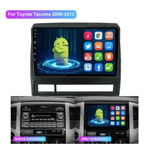 Jmance 9Inch 1+16GB 2Din With Fm Rds Dsp Wireless/Wired Carplay Android Auto Car Radio Gps For Toyota Tacoma 2005-2013