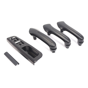 Panel de interruptores del elevalunas con manija interior para puerta derecha de Volkswagen Bora Jetta Golf 4, diseño minimalista de ABS, fácil instalación - Product Image 3