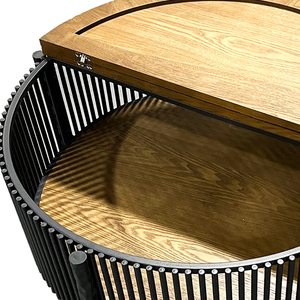 Idee moderne, <span class=keywords><strong>ferro</strong></span> battuto <span class=keywords><strong>in</strong></span> vetro temperato è contratta salotto, la piccola casa di famiglia nordica - Product Image 4