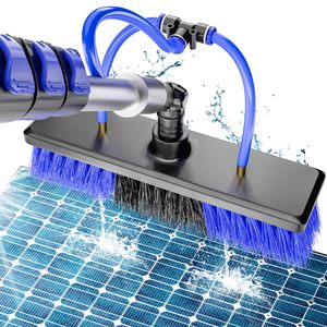 Cleaner Tool for <b>Window</b> Glass Roof Outdoor Glass <b>Brush</b> Washing Equipment Water Fed Pole Kit Adjustable Solar Panel Cleaning Kit - Product Image 1