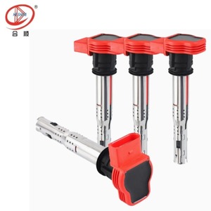 Катушка зажигания для Audi A4 A6 Q7 R8 S4 S5 TT Volkswagen Passat Golf GTI 06E905115 06E905115A 06E905115B, высокая производительность - Product Image 1