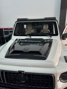 W464 W463 Retrofit Upgrade G63 G500 G400 G450 Modified Dry Carbon Fiber Black Hood for Mercedes-Benz G Class - Product Image 4