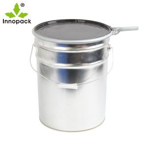 Contenedor de hojalata de alta calidad, anticorrosión y antioxidante, apto para uso alimentario, capacidad de 13 kg, venta directa de fábrica, cubeta metálica de 13 L - Product Image 6