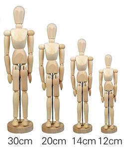 <span class=keywords><strong>Mannequin</strong></span> articulé en <span class=keywords><strong>bois</strong></span> pour artistes, modèle de figure humaine pour le dessin et la peinture, outil d'aide au croquis - Product Image 1
