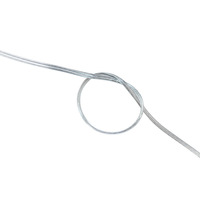 28/26/24/22/20/18AWG 2468 Cable eléctrico de cobre estañado Flexible de 2 núcleos Cable paralelo transparente para fuente de alimentación de CC de luz LED