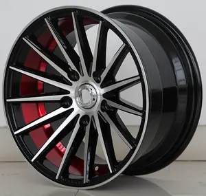 4 Gat 14 Inch 4X100 Klinknagels Velg Aluminium Auto Lichtmetalen Velgen Wielen