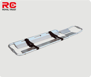 Precios de fábrica Helicóptero Rescate Hospital de <span class=keywords><strong>metal</strong></span> Rescate médico Desmontable Cuchara plegable Ambulancia Camilla - Product Image 2