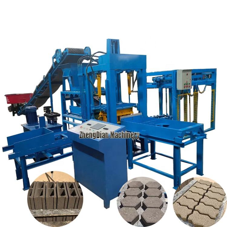 QT3-15 Interlock Block Machine /Concrete Block Making Machine ...