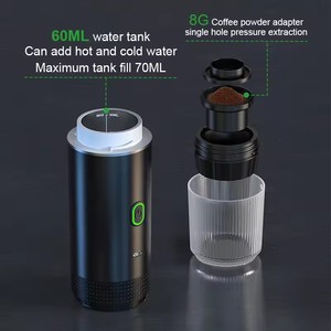 Cafetera Espresso Portátil Mini para Viajes, Calienta Agua, Compatible con Cápsulas Pequeñas y Grandes - Product Image 4