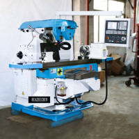 Machine de fraisage horizontale universelle à genouillère CNC HUAZHICHUN XK6132