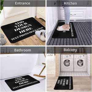 Personalized Photo Bath <b>Mat</b> with High Definition Print, Custom Picture Logo <b>Bathroom</b> Rug Non-Slip Comfort Carpet - Product Image 3