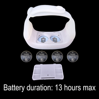 Bracelet lumineux personnalisé pour événements, 10 LED, 10 zones DMX512, sangle réglable en silicone souple, 600m, télécommande 2.4G, application Bluetooth, musique