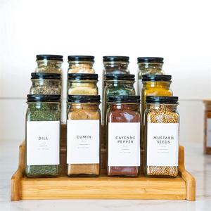 Printing Self Adhesive Roll Vinyl Weatherproof <strong>Kitchen</strong> Organization Minimalist Pantry Sticker <strong>Label</strong> for Spice Jar - Product Image 5