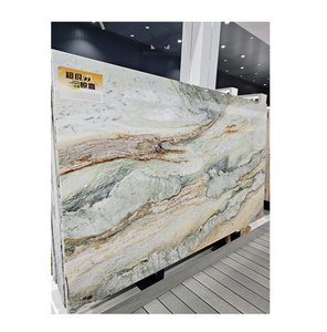 Dalle de carrelage en marbre moderne polie pour revêtement mural d'accentuation intérieure, appartement et villa, salle de bain et crédence de cuisine - Product Image 1