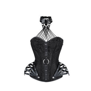 Steampunk Korset Zwart Veters Steampunk Korsetten & Bustiers Gothic Lingerie - Product Image 1