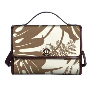 Hot Sale Hawaii Island Women'S Handbag Leather Crossbody Bag Messenger Bag Custom Printed Ladies Leather Pu Sling Bag