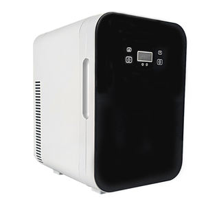 Высокое качество <span class=keywords><strong>10L</strong></span> 8L небольшой портативный холодильник с одной стеклянной дверью мини-электрический холодильник для автомобиля и дома - Product Image 1