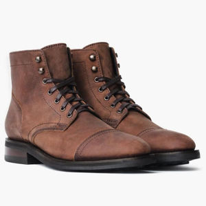 <span class=keywords><strong>Stivaletti</strong></span> Autunno Inverno in Vera Pelle per Uomo, Scarpe Vintage Classiche, Stivali Casual <span class=keywords><strong>da</strong></span> <span class=keywords><strong>Moto</strong></span>, per Uso Quotidiano, Economici e di Qualità - Product Image 1