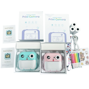 Q5 Cámara de impresión instantánea para niños Fotografía de video para niños Cámara de fotos digital Juguete Mini impresora térmica Niño Niñas Regalo de cumpleaños - Product Image 6